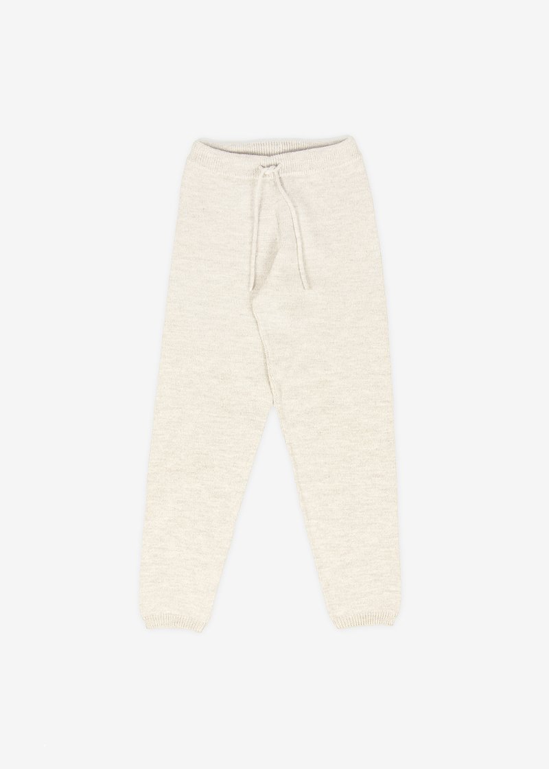 58. Mountain wool knit pantsKnit pants made from alpaca's pure wool from the mountainous regions of Peru. Natural colors of alpaca. Colors are sorted by hand in the local tradition.