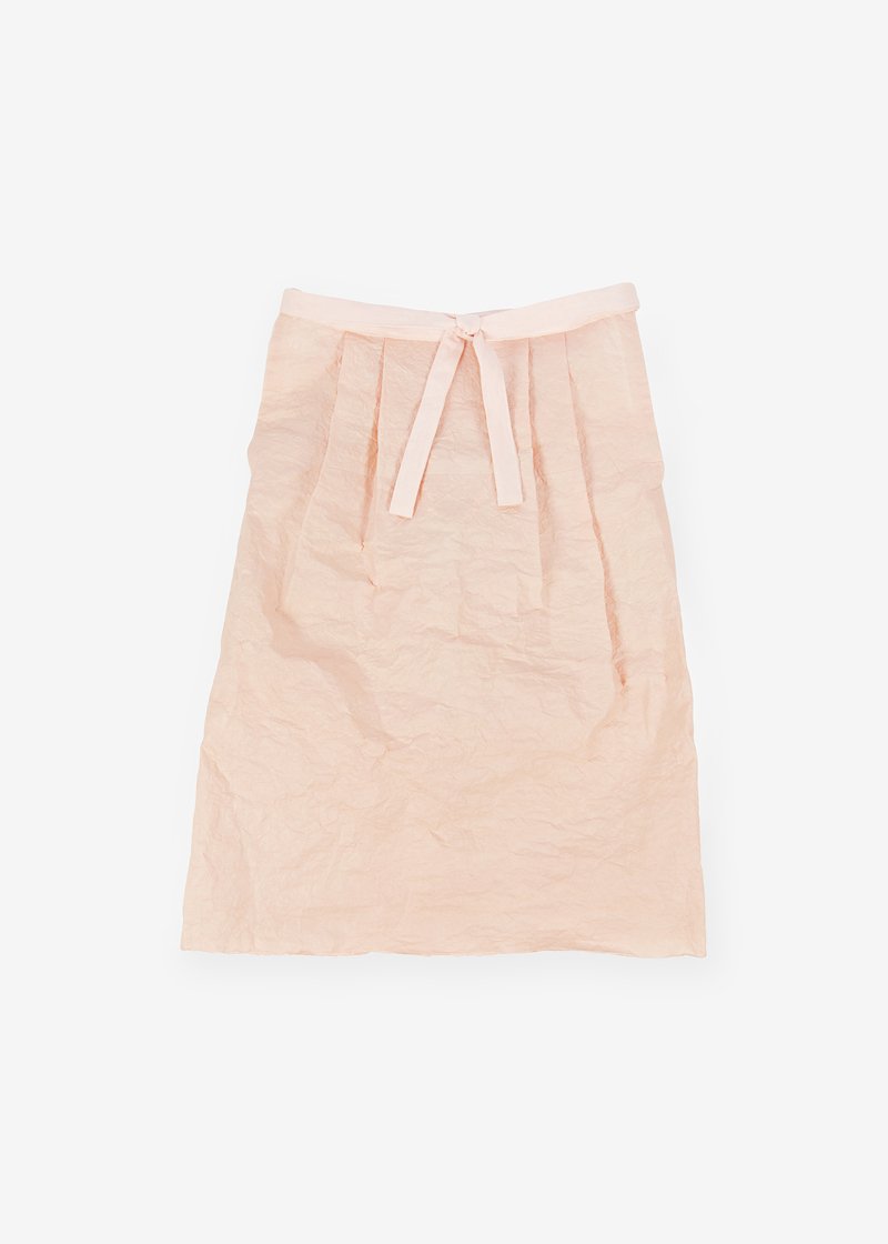 68. Kamikoromo skirt - Akane herbal dye