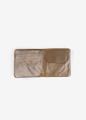 79. Naturally tanned leather wallet - brown