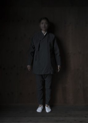 22. Organic cotton work-suits | blackMade from organic cotton twilled fabric. With organic cotton lining. Finished with many cycles of washing. Inspired by antique work clothing. Comes in black and beige.