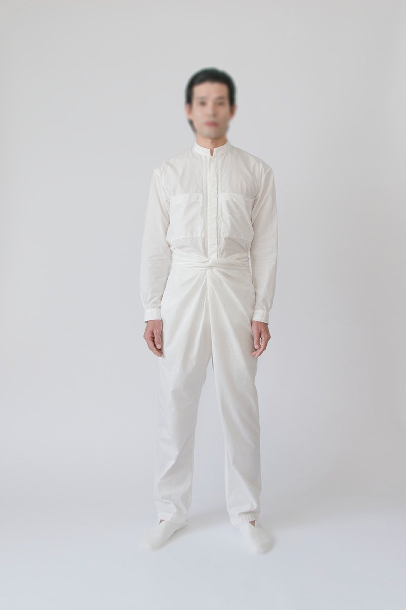 10. Organic cotton work wear shirt, Organic cotton wrapped pants