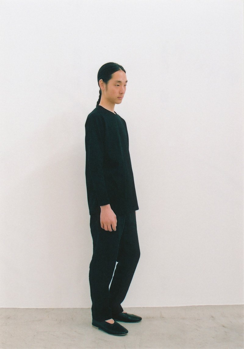 9.BJMade from organic cotton black jersey. Flexible elasticity by mercerization.