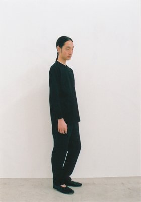 9.BJMade from organic cotton black jersey. Flexible elasticity by mercerization.