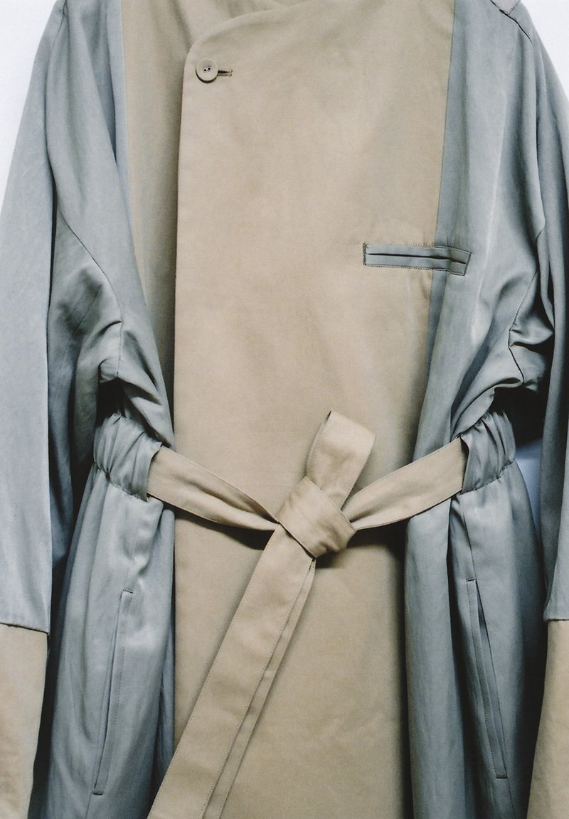 Reversible Gabardine coat