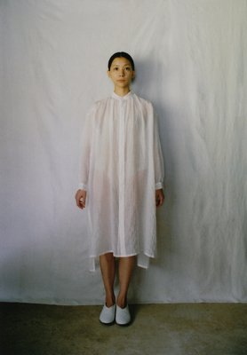 Silk cotton Celestial farmer shirt dress