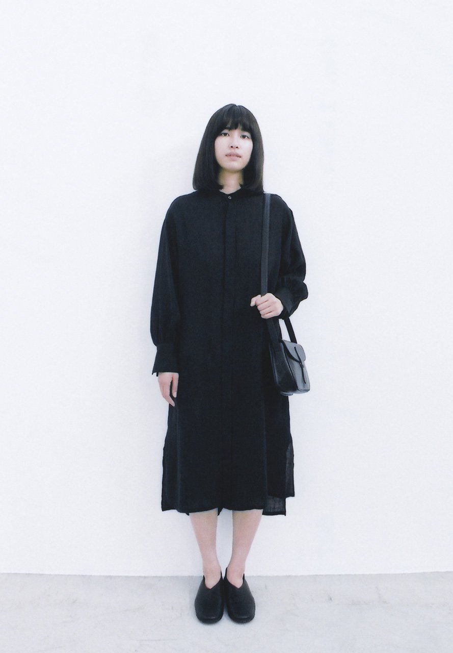 Beautiful belgium linen european shirt dress