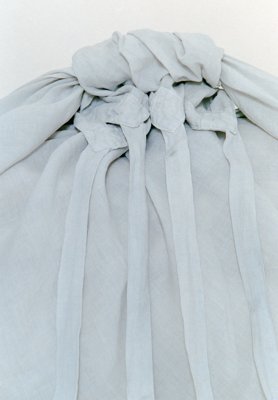 Organic Belgian linen Sharinbai dyed furoshiki from “Ryugu”